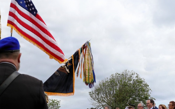 DDAY82 Pointe Du Hoc ceremony