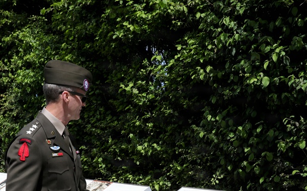 DDAY82 Pointe Du Hoc ceremony