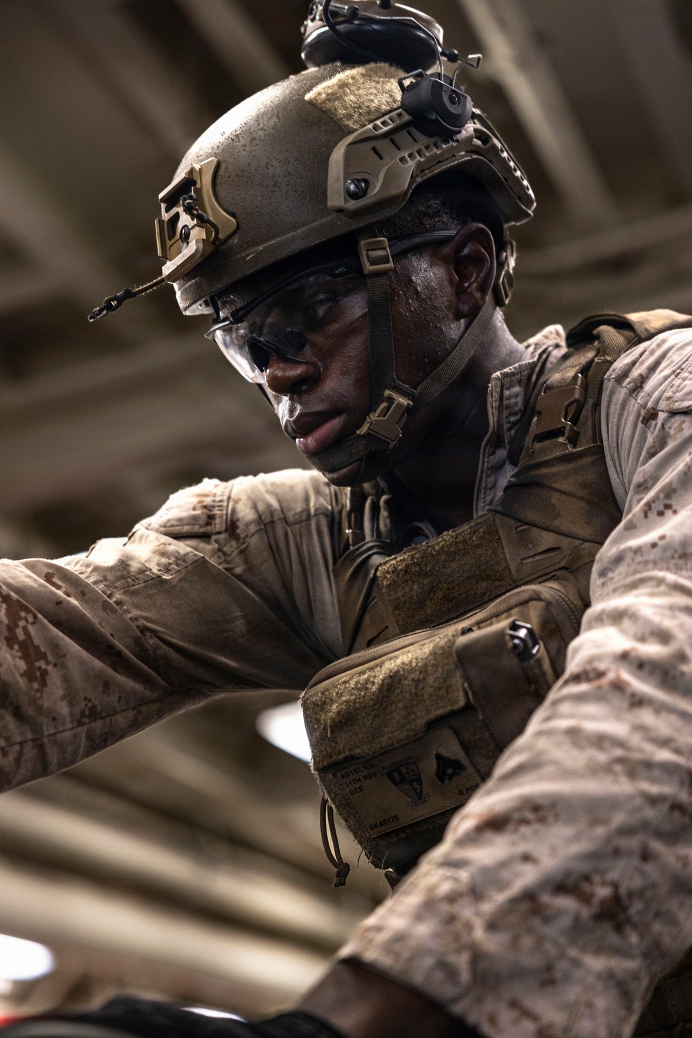 Echo Battery, BLT 3/5 Marines Conduct Howitzer Gun Drills Aboard USS Portland