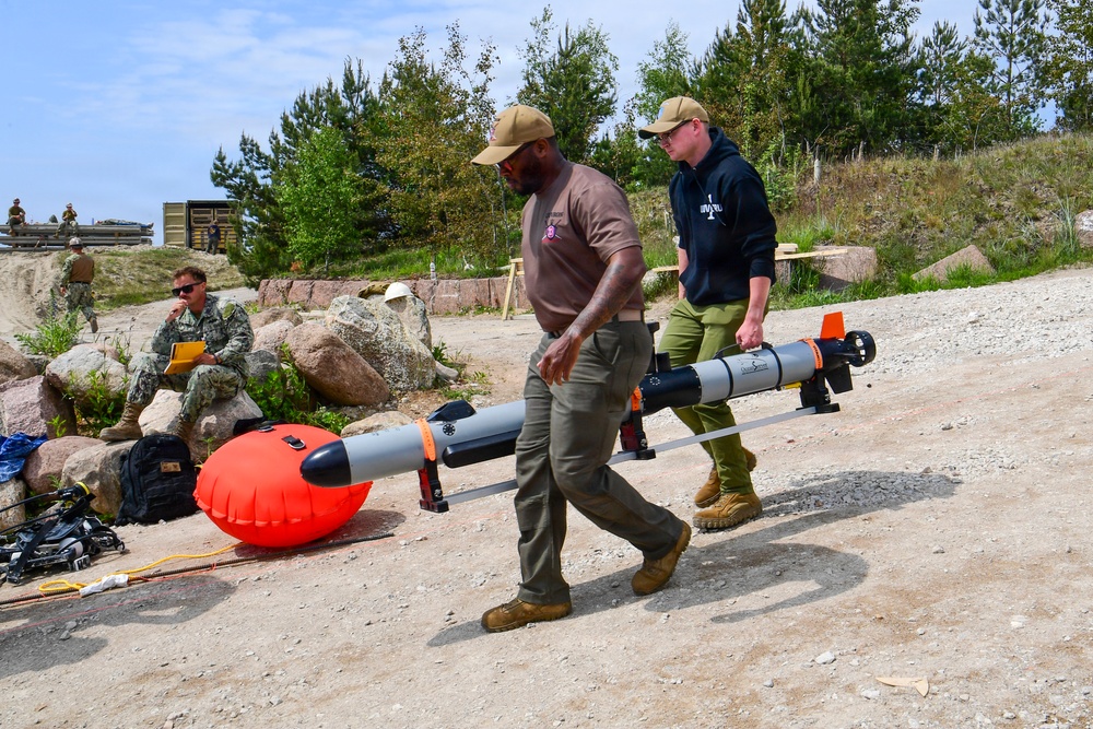 Unmanned Undersea Vehicle Group (UUVGRU) 1 conducts UUV operations during BALTOPS 2026 [Image 1 of 7]