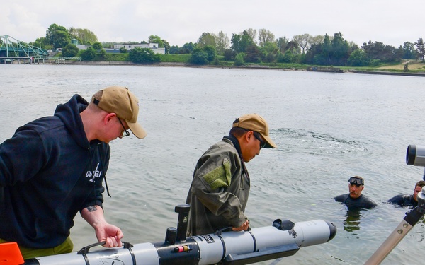 Unmanned Undersea Vehicle Group (UUVGRU) 1 conducts UUV operations during BALTOPS 2026