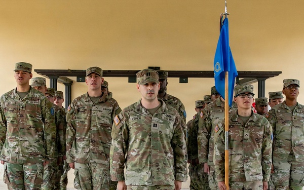Capt. Ron Cohen assumes command of Headquarters and Headquarters Detachment, 522D Military Intelligence Battalion (Theater)