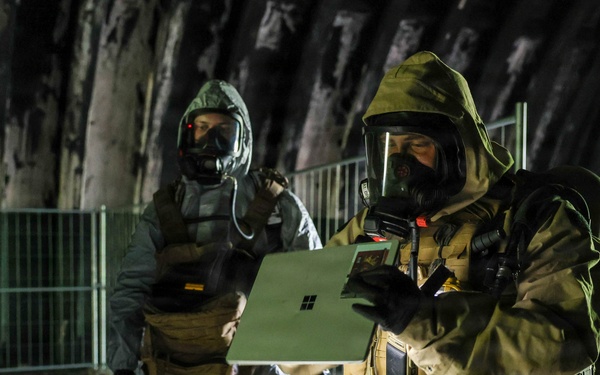 2nd Light Armored Reconnaissance Battalion conducts CBRN training evolution during BALTOPS 2026