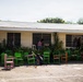 U.S. Marines and Philippine service members participate in Bobon Elementary Eskwela