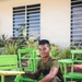 U.S. Marines and Philippine service members participate in Bobon Elementary Eskwela