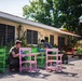 U.S. Marines and Philippine service members participate in Bobon Elementary Eskwela