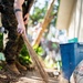 U.S. Marines and Philippine service members participate in Bobon Elementary Eskwela