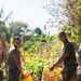 U.S. Marines and Philippine service members participate in Bobon Elementary Eskwela