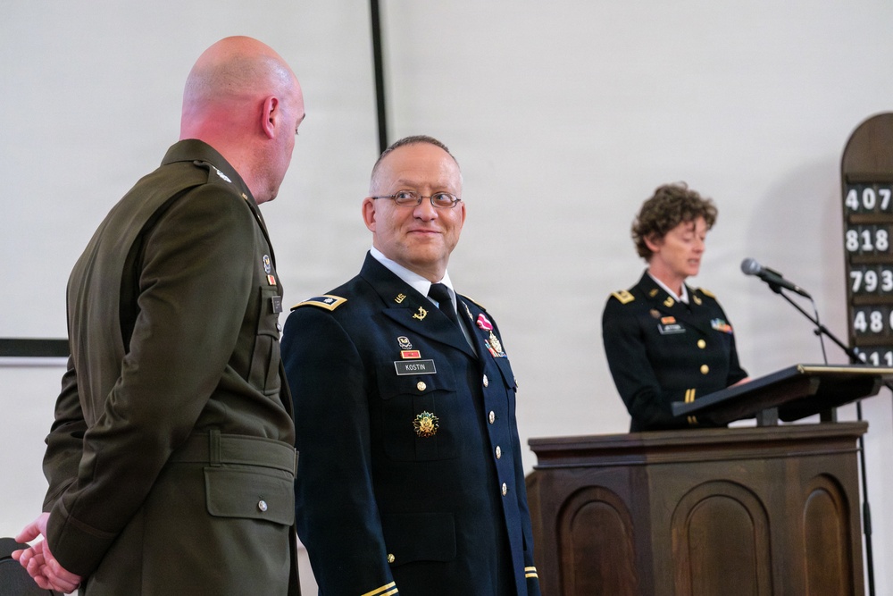7th MSC Honors Lt. Col. Alex Kostin During Retirement Ceremony