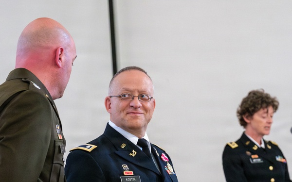 7th MSC Honors Lt. Col. Alex Kostin During Retirement Ceremony