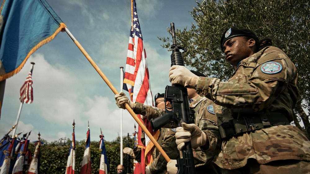 207th MIB(T) Supports “Filthy 13” Memorial at D-Day 82