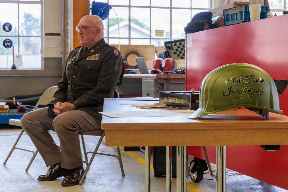 CW4 Jon Hucke Retires After More Than 35 Years of Army Service