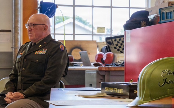 CW4 Jon Hucke Retires After More Than 35 Years of Army Service