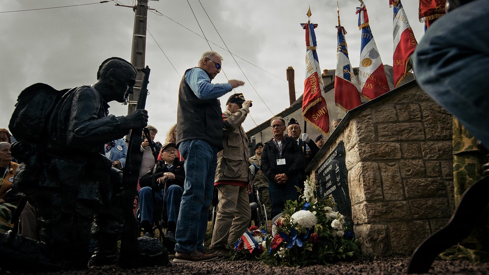 “Filthy 13” Memorial at D-Day 82