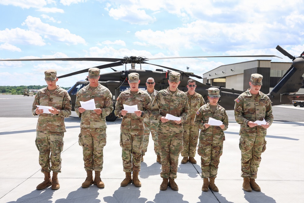 Delta co. 2-104th GSAB promotion