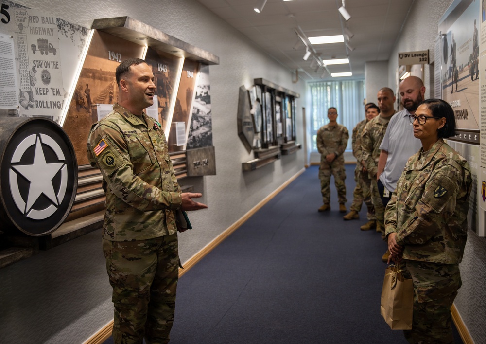 21st TSC Honors Maj. Ron White at PCS Award Ceremony
