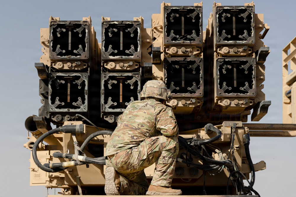 U.S. Army Soldiers Conduct Operations in the Middle East