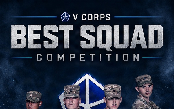 V Corps Best Squad Competition Teams