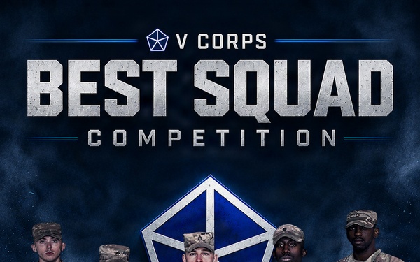 V Corps Best Squad Competition Teams