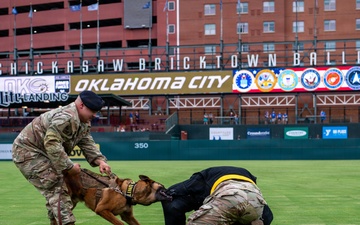 Tinker AFB, OKC Comets host Military Appreciation Night
