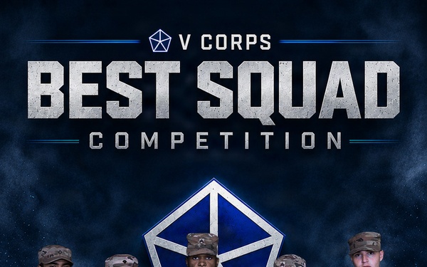 V Corps Best Squad Competition Teams