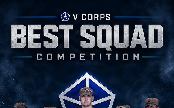 V Corps Best Squad Competition Teams