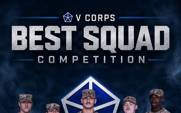 V Corps Best Squad Competition Teams