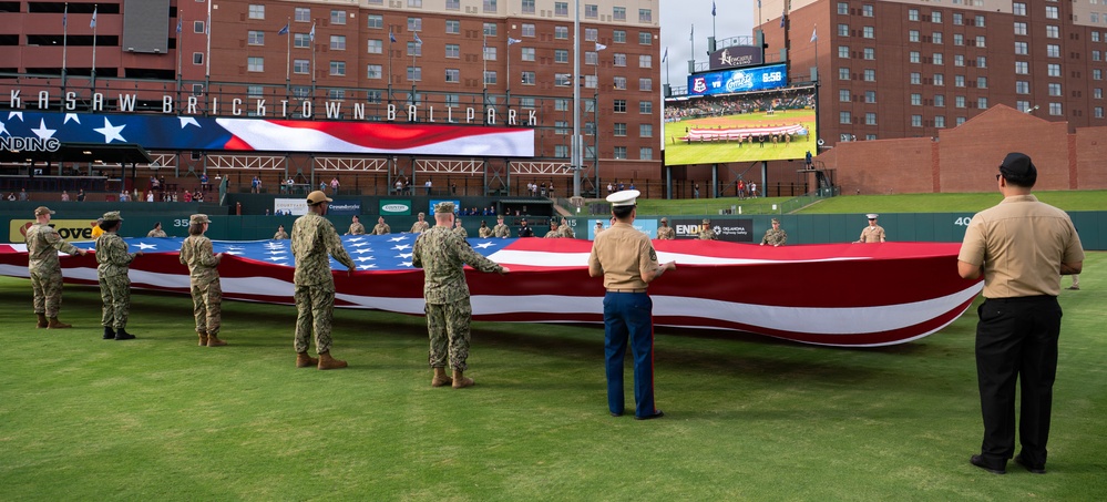 Tinker AFB, OKC Comets host Military Appreciation Night