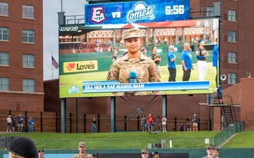 Tinker AFB, OKC Comets host Military Appreciation Night