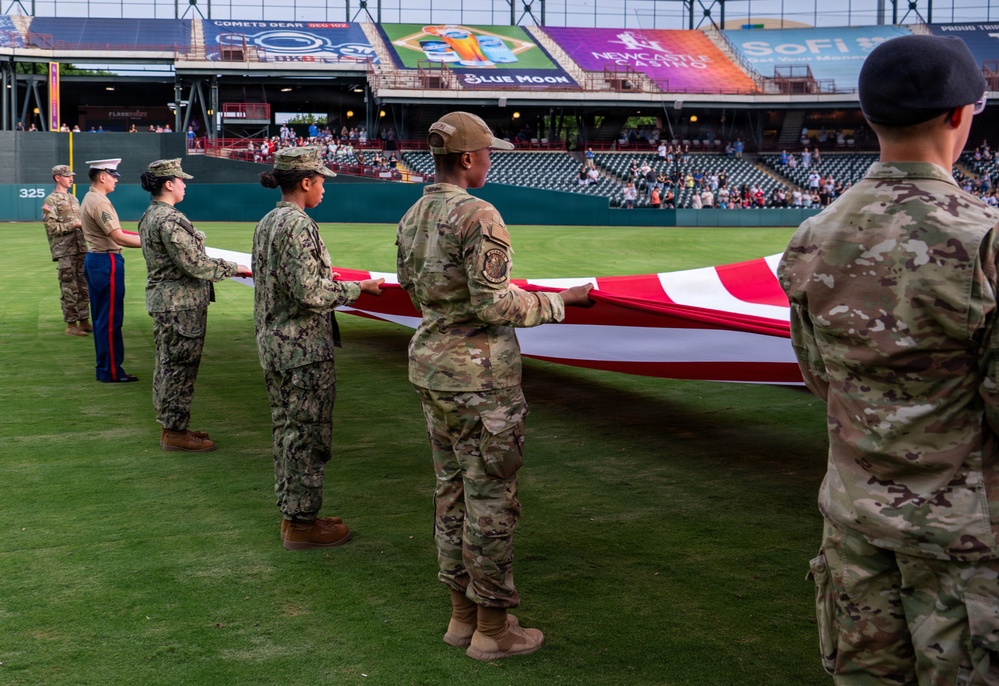 Tinker AFB, OKC Comets host Military Appreciation Night
