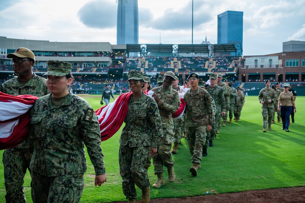 Tinker AFB, OKC Comets host Military Appreciation Night