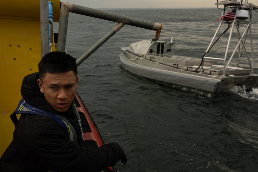 USV Squadron 3, Division 32 Conducts Swarm Exercise in BALTOPS 2026