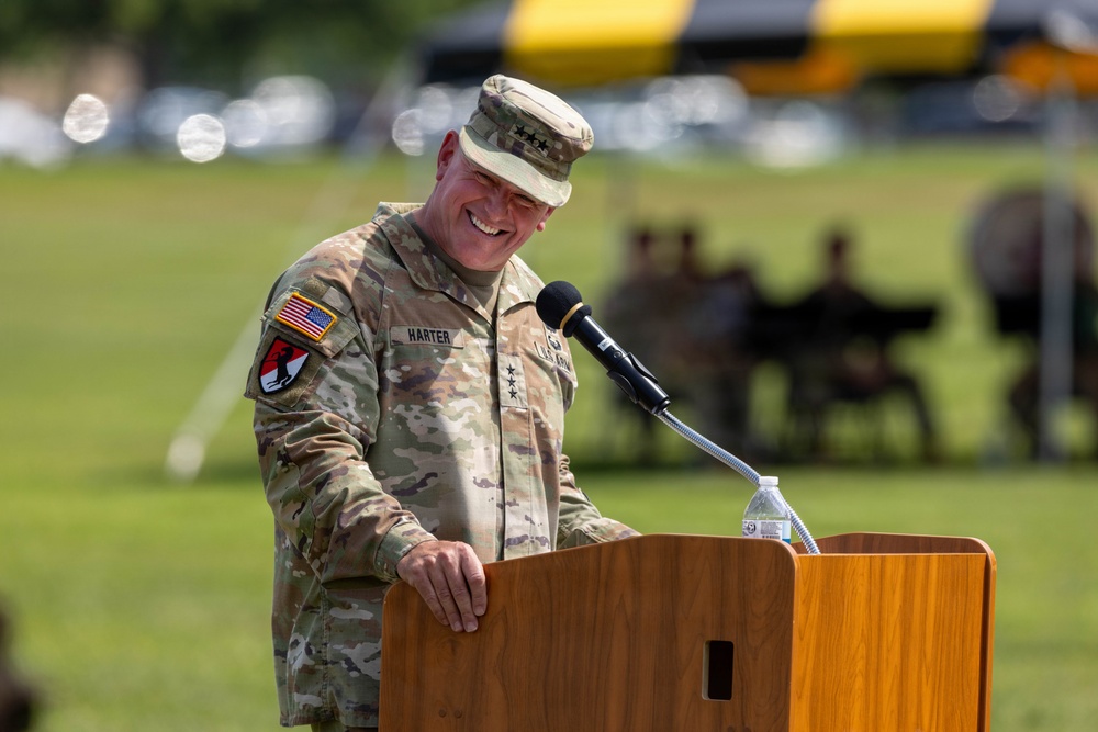 412th Theater Engineer Command Change of Command Ceremony