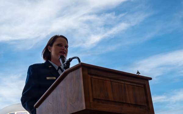 Polins assumes command of 32nd ARS