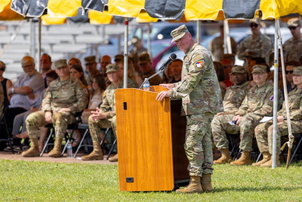 412th Theater Engineer Command Change of Command Ceremony