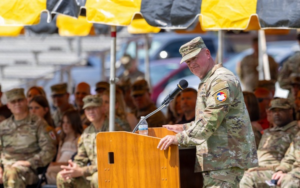 412th Theater Engineer Command Change of Command Ceremony