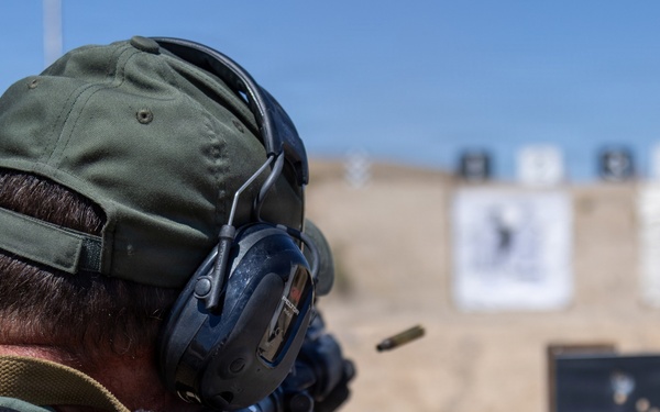 Barstow Police Department joined the Provost Marshal’s Office for a day of interagency range training