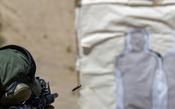 Barstow Police Department joined the Provost Marshal’s Office for a day of interagency range training