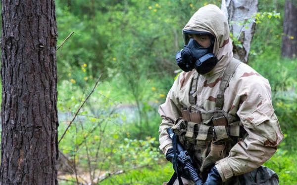 V Corps Best Squad Competition CBRN lane