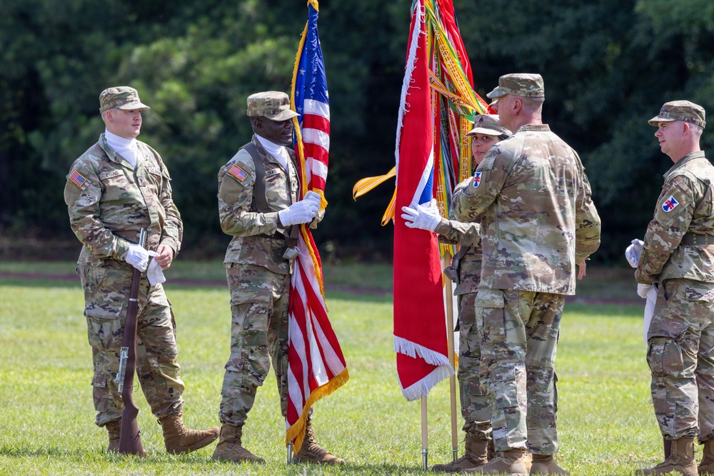 412th Theater Engineer Command Change of Command Ceremony