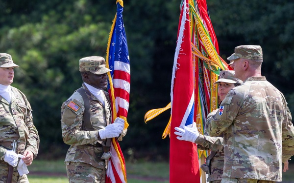 412th Theater Engineer Command Change of Command Ceremony