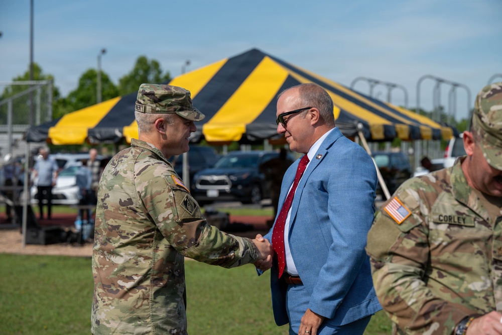 412th Theater Engineer Command Change of Command Ceremony