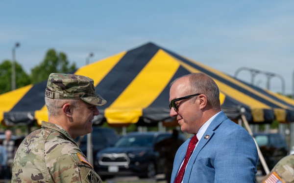 412th Theater Engineer Command Change of Command Ceremony