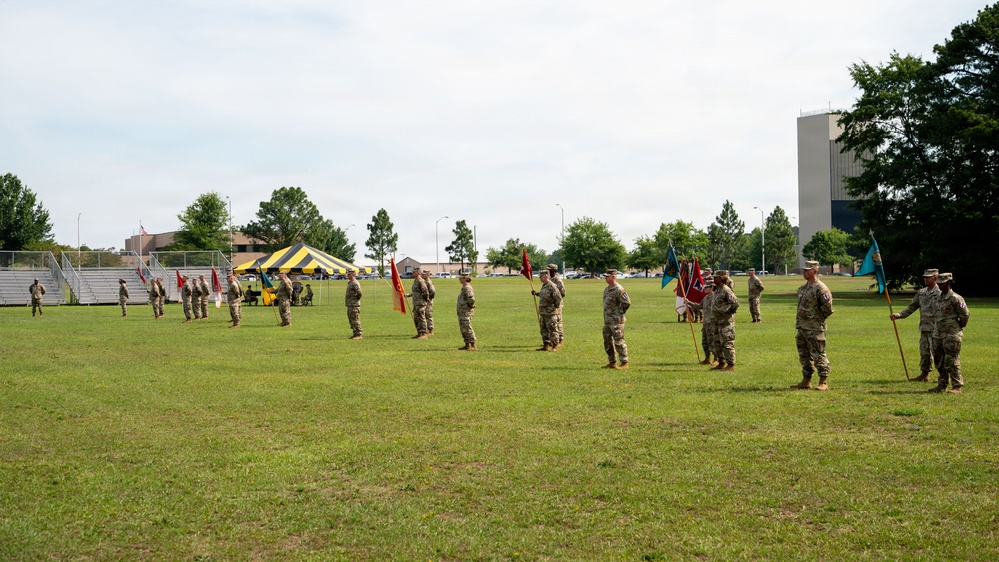 412th Theater Engineer Command Change of Command Ceremony