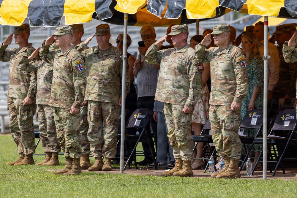 412th Theater Engineer Command Change of Command Ceremony