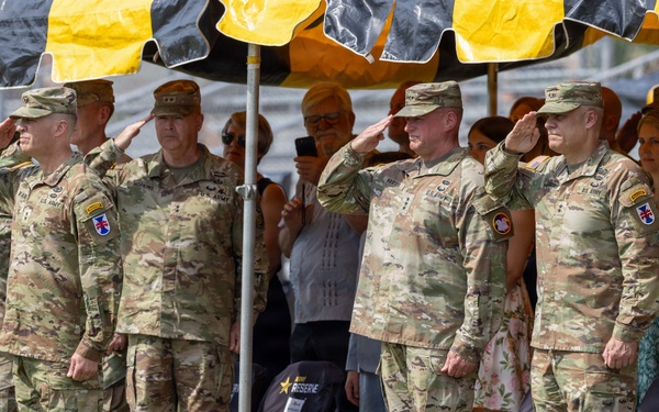 412th Theater Engineer Command Change of Command Ceremony