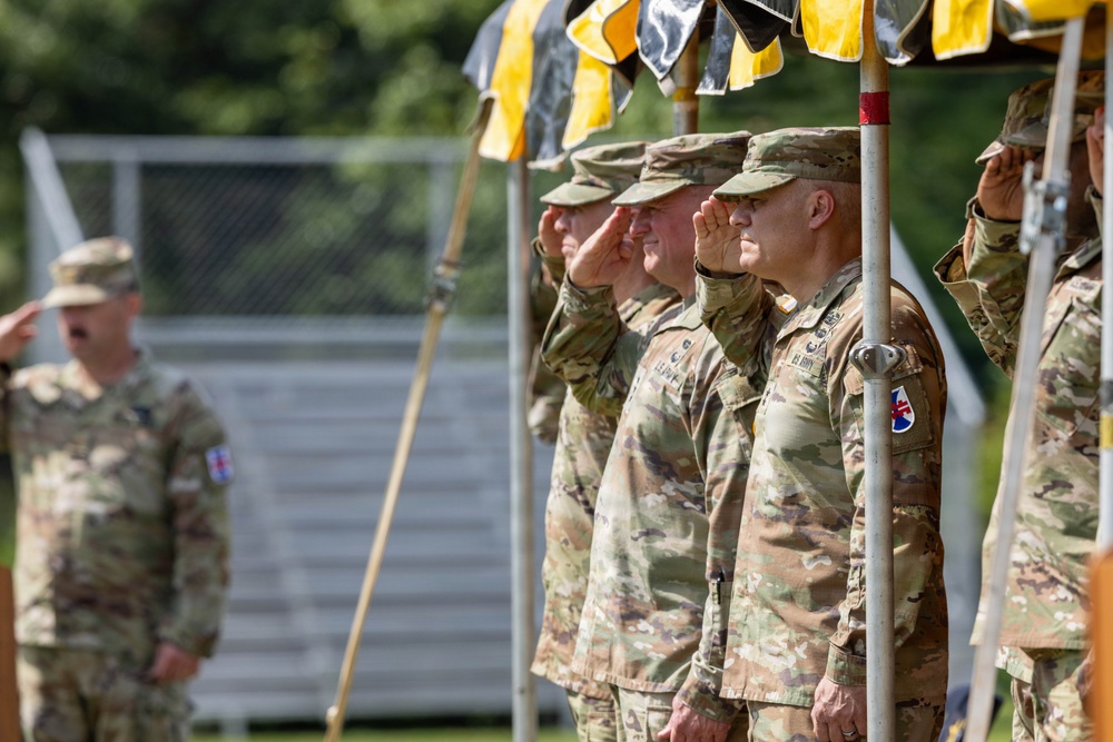 412th Theater Engineer Command Change of Command Ceremony