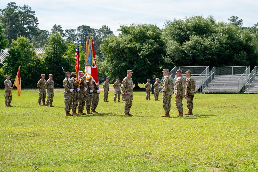 412th Theater Engineer Command Change of Command Ceremony