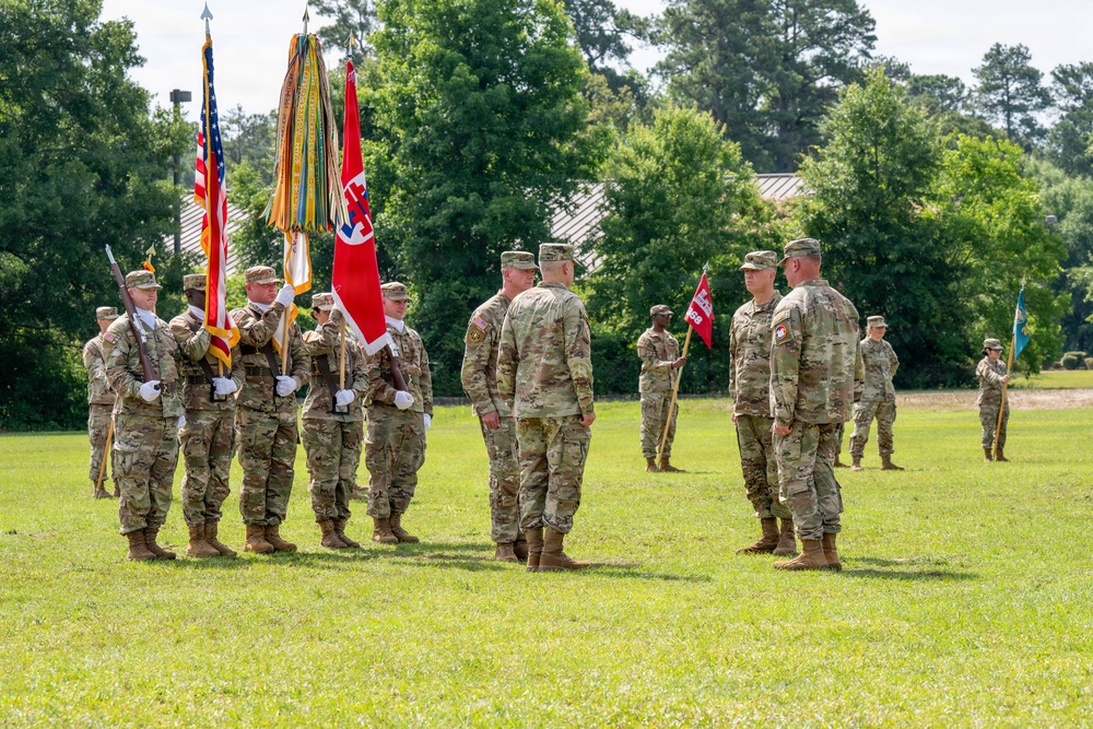 412th Theater Engineer Command Change of Command Ceremony