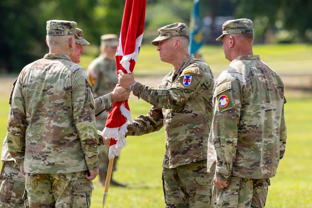 412th Theater Engineer Command Change of Command Ceremony